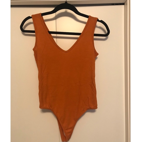 Antistar Tops - Orange Antistar Bodysuit